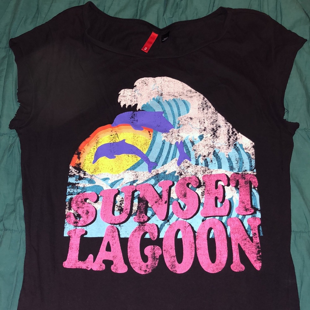 H&M “Sunset Lagoon” Beach Dress Size 2 - Picture 2 of 6